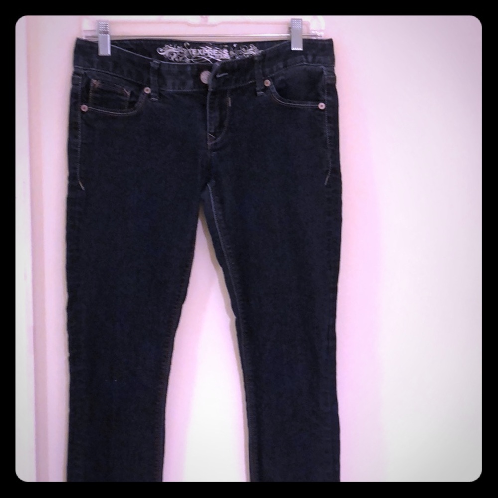 Straight leg jeans